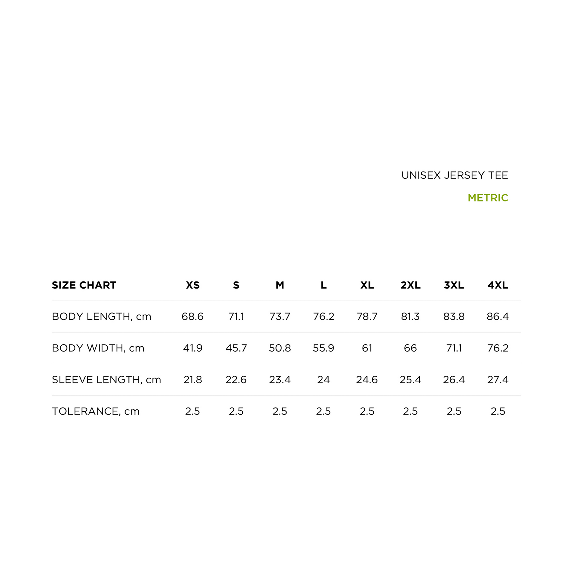 size_chart_metric