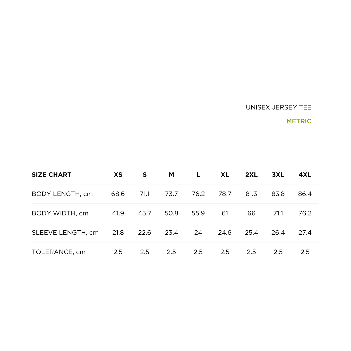 size_chart_metric